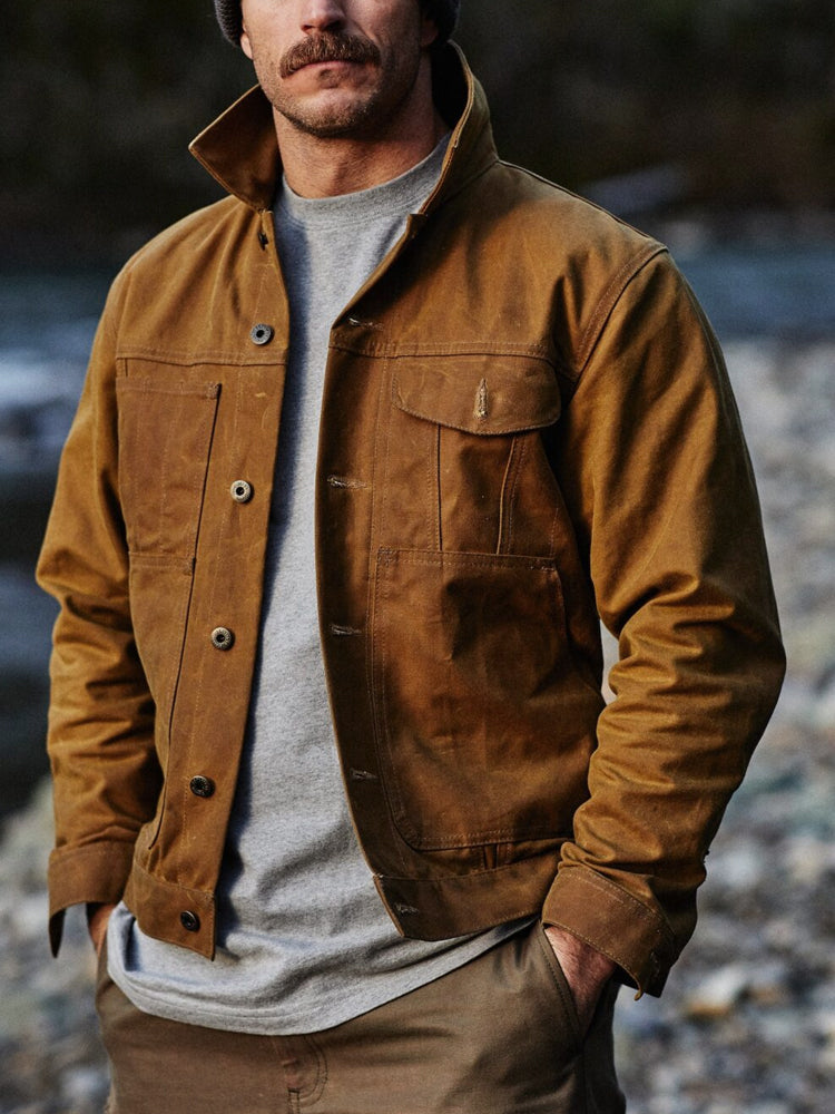 Waxed Canvas Work Jacket