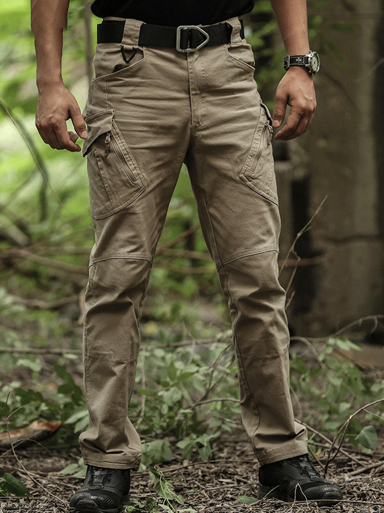 Multi-Pocket Outdoor Straight Leg Tactical Pants