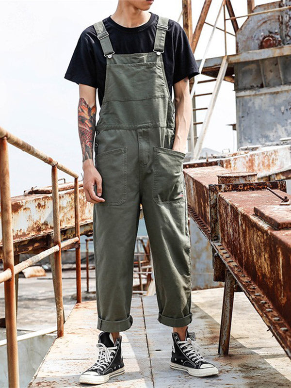 Retro Classic Canvas Overalls